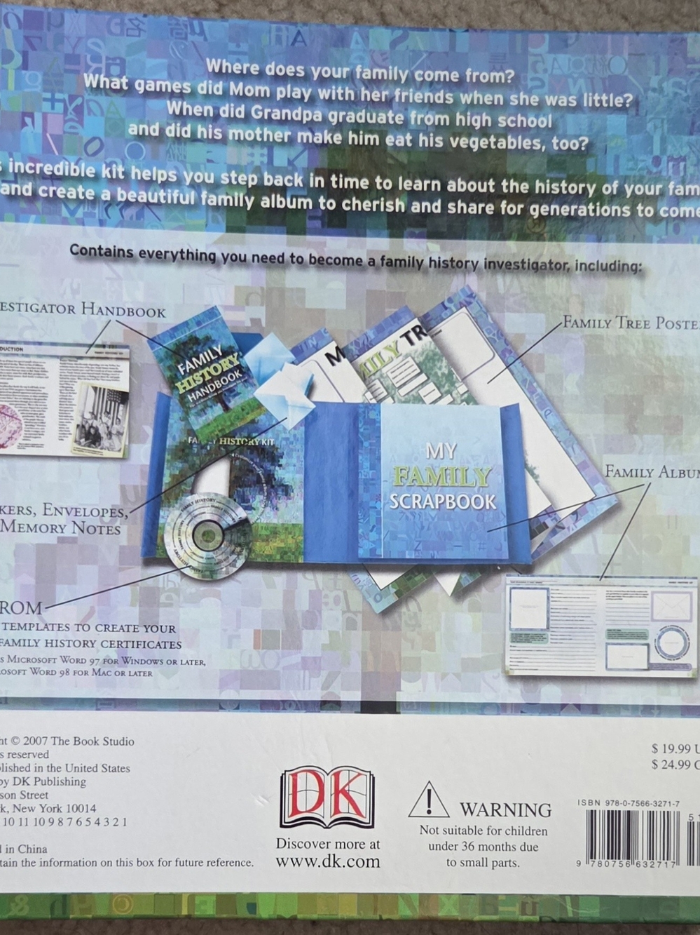 Family History Kit - Include CD With Templates - Picture 6 of 6